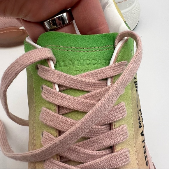 Stella McCartney Loop Lace-Up Sneakers - Picture 8 of 9